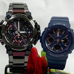 カシオ 恋人たちのGショック ペアウォッチ G-SHOCK BABY-G MTG-B3000BD-1AJF BGA-2800-2AJF  電波ソーラー Bluetooth 搭載 送料無料 国内正規品 記念日 誕生日 プレゼント お揃い ブラック 黒 ネイビー 紺 クリスマス お祝い 結婚 婚約 20代 30代 40代 50代 カップル 夫婦