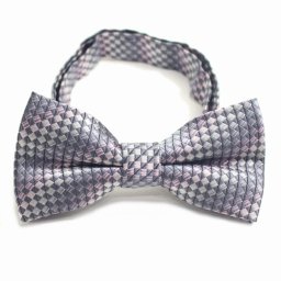 蝶ネクタイ ワンタッチ グレー 灰色 ピンク シルバー ドット ボウタイ メンズ 結婚式 新郎 スーツアクセサリー専門店 父の日 ギフトにも 男性 誕生日 プレゼント プチギフト お洒落 おしゃれ カフスマニア