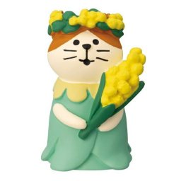 デコレ(DECOLE) コンコンブル お花の国のアリス フラワーにゃんこ ミモザ フィギュア 置物