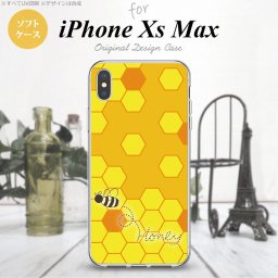 iPhoneXsMax iPhone XS Max スマホケース ソフトケース ハニー 黄 メンズ レディース nk-ixm-tp1681