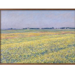 ギュスターヴ カイユボット ジュヌヴィリエの黄色の平原 A3 サイズ ポスター アート おしゃれ 絵画 インテリア 北欧 イラスト マット紙 艶消し アートパネル 額 フレーム デザイン 壁掛け ギフト 新築祝い ディスプレイ 引越し祝い　新生活　空間デザイン 