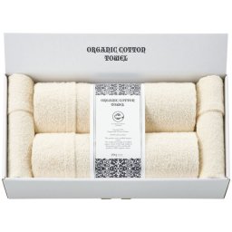 【ギフト対応無料】オーガニックコットン タオルセット (OGE10480) ※送料無料(北海道・沖縄は除く)