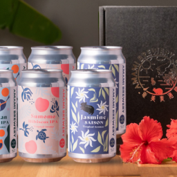 トロピカルAROMAシリーズ3種6本(たんかんヘイジーIPA/すももハイビスカスIPA/ジャスミンセゾン)+化粧箱 ビール飲み比べセット