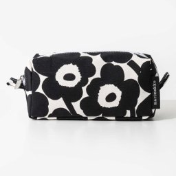 マリメッコ Marimekko 071294 047196 ポーチ Tiise Mini Unikko cosmetic bag レディース ミニ ウニッコ コスメポーチ マルチケース 小物入れ 花柄 ペンケース メイク 化粧ポーチ 母の日 ギフト プレゼント 女性 オシャレ ホワイト ブラック