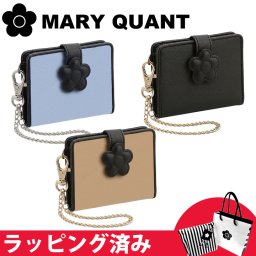 マリークワント マリクワ 定期入れ カードケース パスケース ギフト レディース デイジーパッチスナップ2 MARY QUANT クリスマス
