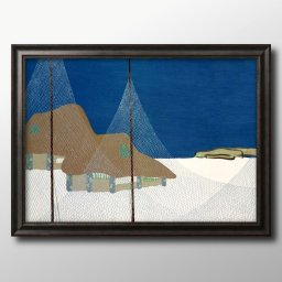 神坂雪佳 A3 サイズ ポスター アート おしゃれ 絵画 インテリア 北欧 イラスト マット紙 艶消し アートパネル 額 フレーム デザイン 壁掛け ギフト 新築祝い ディスプレイ 引越し祝い　新生活　空間デザイン 