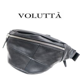 VOLUTTA ヴォルッタ フォルテ ウエストバッグ VOL360 ショルダーバッグ ボディバッグ 斜め掛け 腰 ヒップバッグ 小さめ レザー 大人 かっこいい シンプル プレゼント 父の日 バレンタイン 敬老 メンズ レディース 大人っぽい