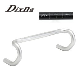 【自転車好きなあの人へ】国内正規品 Dixna ディズナ ジェイフィット ベーシック 410mm シルバー ドロップハンドル バー クランプ径26.0mm D11HDL01811 お取り寄せ