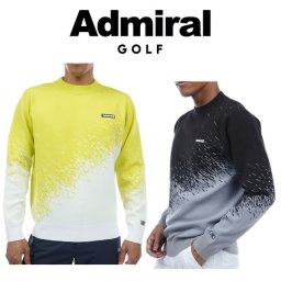 アドミラル ゴルフ メンズ スタートレイルジャカード モックネックセーター ADMIRAL ADMA394 2023年秋冬モデル お誕生日祝い お祝い 記念品 お父さん 父の日 彼氏 男性 30代 40代 50代 60代  還暦祝い 敬老の日 人気プレゼント プレゼント