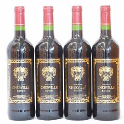 フランス赤ワイン シェルヴィーユ ・ルージュ 750ml×4