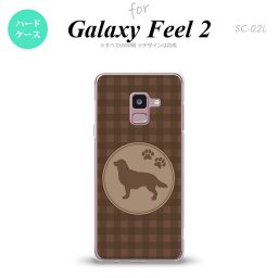 Galaxy Feel 2 ギャラクシー フィール 2 SC-02L スマホケース カバー ハードケース ゴールデン・レトリバー 茶 nk-sc02l-811[スマホ,スマホケース,スマホカバー,ケース,カバー,ジャケット]
