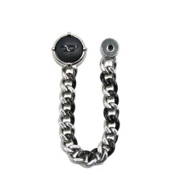 ディーゼル DIESEL ピアス シングルピアス 片耳用 アクセサリー スタッドピアス DX1500931 メンズ レディース ユニセックス シルバー+ブラック