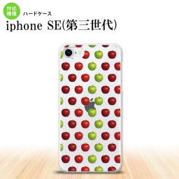 iPhoneSE 3 iPhoneSE 3 スマホケース ハードケース りんご 林檎 青リンゴ 緑 赤 メンズ レディース nk-ise3-049