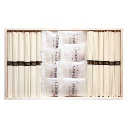 【ギフト対応無料】紀州南高梅・讃岐うどん詰合せ(木箱入) (RUU-250) ※送料無料(北海道・沖縄は除く)