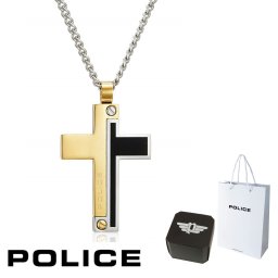 正規品 送料無料 ポリス POLICE ペンダント ネックレス SINDAL シンダル 26533PSBG 26533PSBG1 クロス ステンレス 316L サージカルステンレス シルバー ゴールド ブラック 銀 金 黒 メンズ 芸能人 着用 モデル カタログ 掲載 モデル 男性 ギフト プレゼント おすすめ 誕生日 クリスマス バレンタイン お祝い