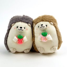 ニコヌイグルミ ハリネズミ どうぶつ ぬいぐるみ おそろい くっつき セット