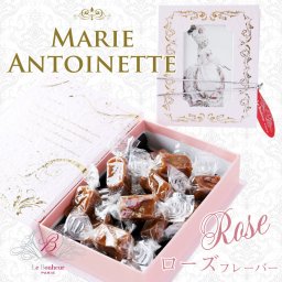 フランス産 【 マリーアントワネット 】 キャラメル ローズ 12粒（ブック型）