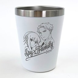 SPY×FAMILY スパイファミリー ステンレスタンブラー ロイド＆ヨル コップ ホワイト 360ml