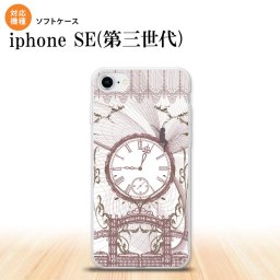 iPhoneSE 3 iPhoneSE 3 スマホケース ソフトケース 時計 妖精 シック メンズ レディース nk-ise3-tp1254