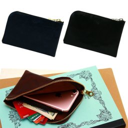 『スマートウォレット』(全3色)バッファローレザー/【スマホ 財布 L字ファスナー メンズ レディース コンパクト 小さい 牛革 スマホが入る財布 】【AGILITY affa(アジリティアッファ)】(0960)[M便 3/3]