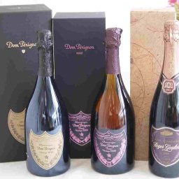 ドンペリニヨンロゼ ドンペリ白飲み比べ3本セット(ロジャーグラート カヴァ ロゼブリュット) 計3本セット