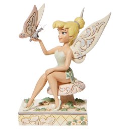 ティンカーベル ホワイトウッドランド 14.9cm ピーターパン | ディズニー トラディションズ ジムショア グッズ フィギュア 人形 置物 彫刻 Jim Shore 正規輸入品