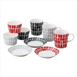 フィンレイソン 〈CORONNA〉 マグ&プレート&ボウルトリオセット　 FIN10C-145  内祝 内祝い お祝 御祝 記念品 出産内祝い プレゼント 快気祝い 粗供養 引出物