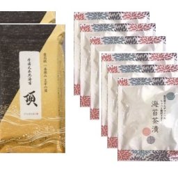 守半海苔 高級海苔 【 頂 (いただき) 】2パック & 海苔茶漬 【海苔物語】 6食セット 本場大森乾海苔 海苔 お試し 贅沢な逸品 寿司 おにぎり用 手巻き寿司 手巻きおにぎり 手土産 贈答品 父の日 母の日 誕生日プレゼント お礼 お返し 送料無料【クリックポスト】
