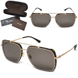 トムフォード サングラス TOM FORD FT0750-52J-60 アジアンフィット UVカット メンズ レディース ユニセックス ハバナ ゴールド ブラウン
