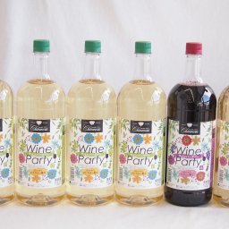 大容量ボトル6本セット(ワインパーティー 赤ワイン やや辛口 ワインパーティー 白ワイン やや辛口) 1500ml×6本