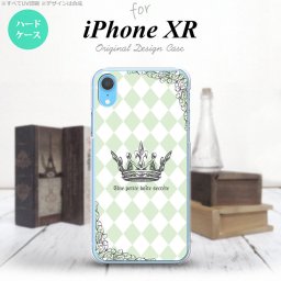 iPhoneXR iPhone XR スマホケース ハードケース 王冠 緑 メンズ レディース nk-ipxr-1456