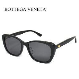 ボッテガヴェネタ サングラス アイウェア UVカット ユニセックス 日焼け対策 BOTTEGA VENETA ブラック グレー BV1079SK-001 国内正規品<br>