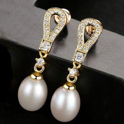 ピアス 両耳用 キュービックジルコニア 淡水パール シルバー925 ホワイト ピンク パープル イエローゴールド スタッド 中粒 上品 大人 揺れる 大きめ pe0068