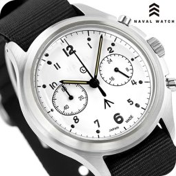 ナバルウォッチ NAVAL MILITARY WATCH British ROYAL Airforce Chronograph TYPE クォーツ 電池式 腕時計 ブランド メンズ クロノグラフ