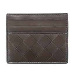 ボッテガヴェネタ カードケース メンズ BOTTEGA VENETA カードケース カード入れ ブラウン 608078 VCPP3 1408 本革 財布 コンパクト ブランド プレゼント ギフト 正規品 新品 通販