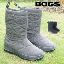 ショートブーツ レディース スノーデイ ミッド W SNOWDAY MID 防水 キルティング ウィンターブーツ あったかい スノーブーツ 雪 ぺたんこ シューズ 靴 BOGS ボグス roybog72238