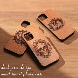 iphone13 ケース 木製 iphone13Pro iphone13mini iphone13ProMAX ウッド 天然木 かっこいい アイフォン 13 13mini 13Pro 13ProMAX スマホケース 13ミニ 13プロマックス iphoneケース スリム 軽い 木製ケース ウッドケース スカル 骸骨 クモ アート おしゃれ メンズ 送料無料