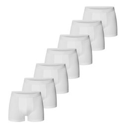 ブレッド＆ボクサーズ：ORGANIC COTTON ボクサーブリーフ 7PK (ホワイト)[ボクサーパンツ/ 男性下着/ メンズインナー/人気ブランド/おすすめギフト/誕生日プレゼント/メンズファッション]