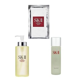 エスケーツー（SK-II／SK2） ピテラベーシックケア 3点セット/FTエッセンス 330ml 1個 ＋ FTマスク   1枚  ＋ FT クリア ローション 230ml    |  SKII  スキンケアコフレ 美容グッズ コスメ化粧品 誕生日 クリスマス ホワイトデー 結婚記念日 ウエディングギフト 母の日 送別