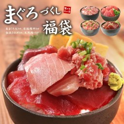 まぐろ尽くし福袋 大トロ、中トロなど4品詰め合わせ 送料無料（恵方巻 お年賀 プレゼント ギフト 食べ物 2026 海鮮福袋 ネギトロ づけ 漬け 刺身 海鮮丼 海鮮セット 高級）《not-ds1》om22〈ds1〉[[マグロ尽くし福袋]