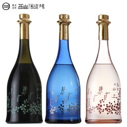 【送料無料 日本酒 飲み比べ 3本セット】【小鼓 路上有花 ろじょうはなあり 15.5度】【純米大吟醸 西山酒造場】【但馬強力 山田錦 兵庫北錦】黒牡丹 葵 桃花 お酒  ギフト プレゼント 贈り物 お礼 プレゼント