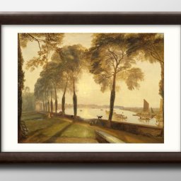 ウィリアム ターナー Mortlake Terrace A3 サイズ ポスター アート おしゃれ 絵画 インテリア 北欧 イラスト マット紙 艶消し アートパネル 額 フレーム デザイン 壁掛け ギフト 新築祝い ディスプレイ 引越し祝い　新生活　空間デザイン 