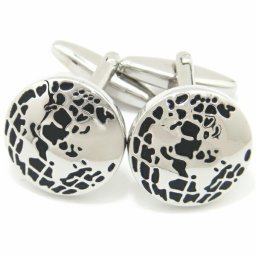 ワールドワイドに 視野も広がる地球儀 カフス カフスボタン カフリンクス cufflinks cuffs メンズ 男性 結婚式 ユニーク おもしろ 面白 面白い スーツアクセサリー専門店 父の日 ギフトにも ブライダル 披露宴 二次会 お呼ばれ パーティー おしゃれ カフスマニア
