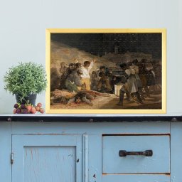 1808年5月3日、プリンシペ・ピオの丘での銃殺 フランシスコ・デ・ゴヤ 送料無料 ラッピング可 パズル オリジナルパズル ジグソーパズル オーダーメイド 安い オリジナル 記念日 誕生日 おしゃれ インテリア プレゼント ギフト 認知症 ボケ防止 趣味 親 アクリル 木製 手作り 難しい 名画 名作 巨匠 絵画 イラスト 絵 【アートパズル 0163】