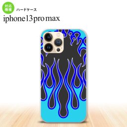 iPhone13ProMax iPhone13 Pro Max ケース ハードケース ファイヤー 炎 黒 青 iPhone13 プロ マックス 6.7インチ おしゃれ かわいい メンズ レディース キッズ デザインたくさん nk-i13pm-1303