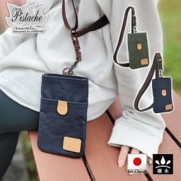 日本製 豊岡製鞄 スマホショルダー スマホポーチ メンズ レディース キャンバス 縦型 撥水 おしゃれ かっこいい 人気 おすすめ 父の日 母の日 敬老の日 誕生日 クリスマス ギフト プレゼント33775