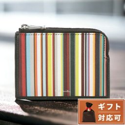 ポールスミス ブランド 小銭入れ コインケース メンズ M1A 7429 KSIGST PRINTE カードケース マルチストライプ 7429 KSIGST PRINTE おしゃれ プレゼント ギフト