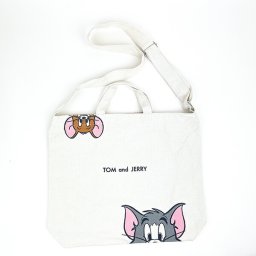 トムとジェリー ショルダートートバッグ アップ 2WAY バッグ