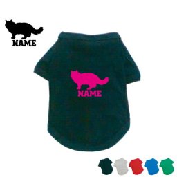 ラグドール  名入れドッグTシャツ ドッグウェア 小型犬 中型犬 大型犬 猫　ネコ　ねこ　キャット　ペット【city】