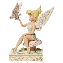 ジムショア Jim Shore ディズニー トラディション Disney Traditions ティンカーベル ホワイトウッドランド フィギュア 置物 人形 6008994 ピーターパン インテリア